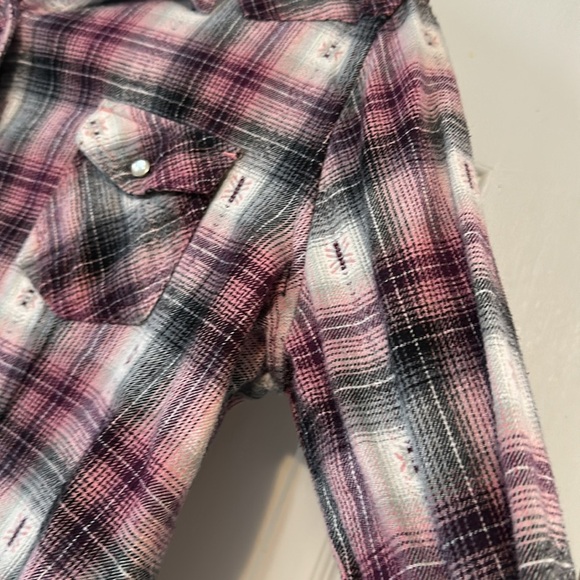 Plaid Button-Up Shirt - Picture 3 of 8